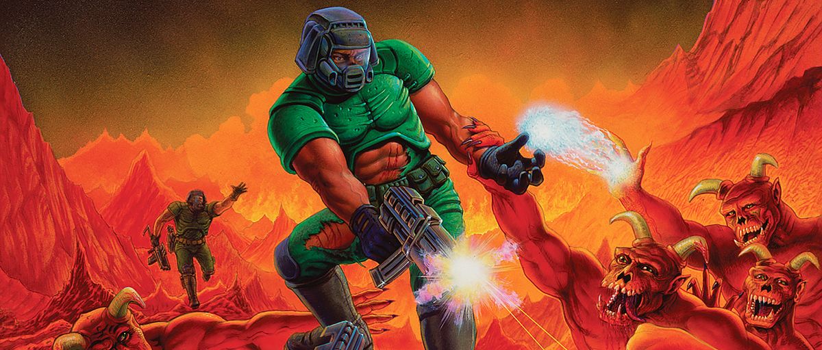 Orijinal DOOM duvarkâğıdı